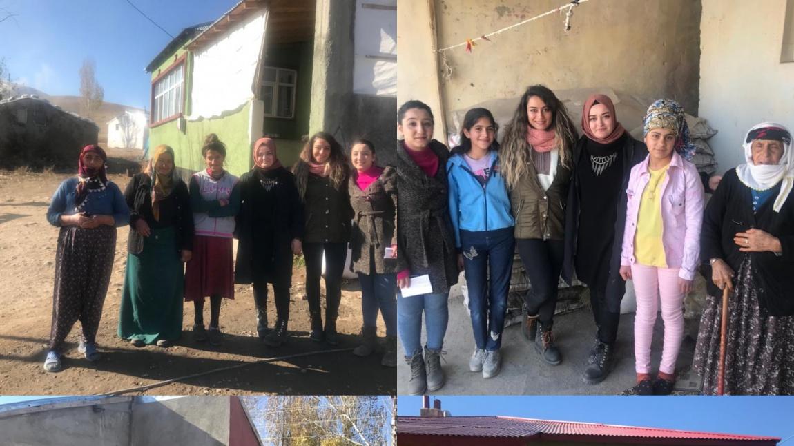 Öğretmenlerimizden Söbetaş, Sultanabat ve Hürriyet Köylerindeki Öğrencilerimize ziyaret